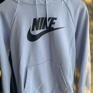 Womans Nike NSW Hoodie. Gorgeous light blue color. Super soft.